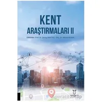 Kent Araştırmaları II - Kollektif - Akademisyen Kitabevi