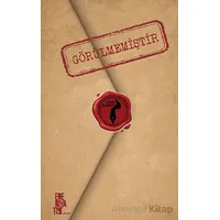 Görülmemiştir - Yücel Cüre - Edebiyatist