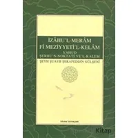 İzahul-Meram Fi Meziyyetil-Kelam Divan Yayınları
