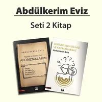Abdülkerim Eviz Seti (2 Kitap) Paket Kitap Kampanyası