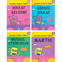 5+ Yaş Oyunlarla Kodlama Eğitimi (4 Kitap) Floki Çocuk