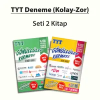 TYT Deneme Kolay ve Zor Gönüller Karması (2 Kitap Toplam 22 Deneme) Paket Kitap Kampanyası