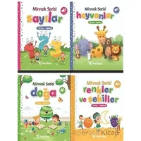 Yeti Kitap 0-3 Yaş Minnak Serisi Bebek Kitapları Seti (4 Kitap) - Kolektif - Yeti Kitap