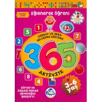 Pembe Kitap 3-6 Yaş Aktivite Kitabı - Minik Flipper