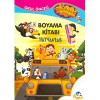 Hayvanlar - Boyama Kitabı - Minik Flipper