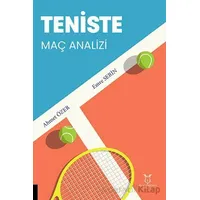 Teniste Maç Analizi - Emre Serin - Akademisyen Kitabevi