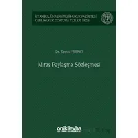 Miras Paylaşma Sözleşmesi - Semra Fırıncı - On İki Levha Yayınları