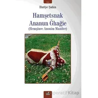 Hemşince Anonim Maniler - Huriye Şahin - İzan Yayıncılık