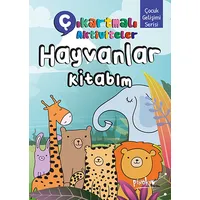 Çıkartmalı Aktiviteler Hayvanlar Kitabım - Buçe Dayı - Pinokyo Yayınları
