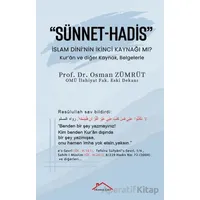 Sünnet-Hadis - Osman Zümrüt - Kırmızı Çatı Yayınları