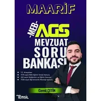 MAARİF MEB- AGS Mevzuat Soru Bankası - Cemil Çetin - Temsil Kitap