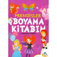 Prensesler Boyama Kitabım - Minik Flipper