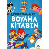 Kahramanlar Boyama Kitabım - Minik Flipper