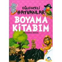 Eğlenceli Hayvanlar Boyama Kitabım - Minik Flipper