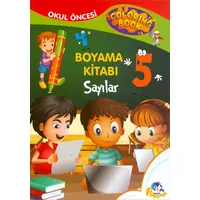 Sayılar - Boyama Kitabı - Minik Flipper
