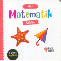 Mini Matematik Şekiller - Türkçe-İngilizce - Masal Perest
