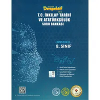 8.Sınıf LGS T.C. İnkılap Tarihi ve Atatürkçülük Soru Bankası Derspektif Hibrit Yayınları