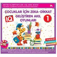 Çocuklar İçin Zeka - Dikkat Geliştiren Akıl Oyunları 1 (3-4-5-6-7 Yaş ve Üzeri)