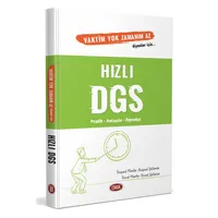 Data Hızlı DGS Vaktim Yok Zamanım Az Diyenler İçin