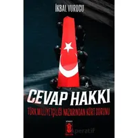 Cevap Hakkı - İkbal Vurucu - Mavi Gök Yayınları