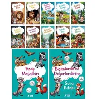 Ezop Masalları (10 Kitap) - Ülkü Duysak - Yuva Yayınları