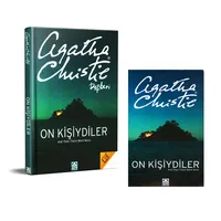 On Kişiydiler Agatha Christie (Özel Boy Roman ve Defter) Altın Kitaplar