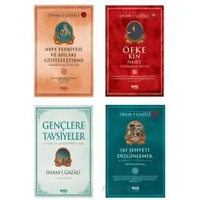 İmam Gazali Nefs Terbiyesi Seti (4 Kitap) - İmam Gazali - Çelik Yayınevi