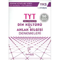 YKS 1. Oturum TYT Din Kültürü ve Ahlak Bilgisi Denemeleri 50 Çözümlü Deneme