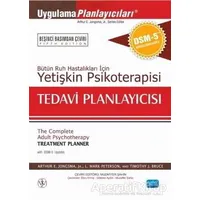 Yetişkin Psikoterapisi Tedavi Planlayıcısı - Arthur E. Jongsma-Jr. - Nobel Akademik Yayıncılık