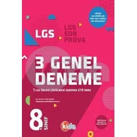 Kida LGS 3 Genel Deneme - Kida Yayıncılık