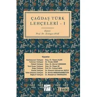 Çağdaş Türk Lehçeleri I - Kolektif - Gazi Kitabevi
