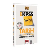 Yargı Yayınları 2026 E-KPSS Tam Not Serisi Tarih Hem Konu Hem Soru Özet Ders Notu