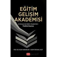 Eğitim Gelişim Akademisi - Pelin Vardarlıer - Nobel Bilimsel Eserler