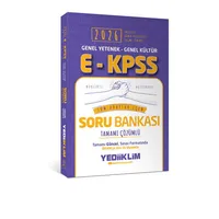 2026 E-KPSS Genel Yetenek Genel Kültür Tüm Adaylar İçin Tamamı Çözümlü Soru Bankası