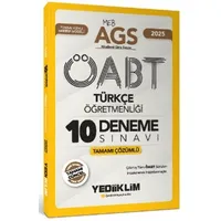 2025 MEB AGS ÖABT Türkçe Öğretmenliği Tamamı Çözümlü 10 Deneme Sınavı - Yediiklim Yayınları