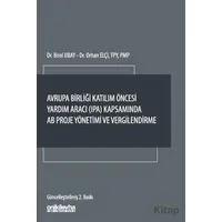 Avrupa Birliği Katılım Öncesi Yardım Aracı (IPA) Kapsamında AB Proje Yönetimi ve Vergilendirme