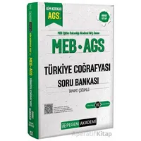MEB AGS Kim Korkar Türkiye Coğrafyası Soru Bankası Tamamı Çözümlü
