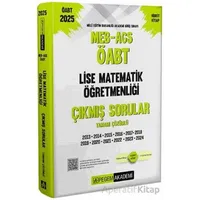 2025 MEB-AGS-ÖABT Lise Matematik Öğretmenliği Çıkmış Sorular - Kollektif - Pegem Akademi Yayıncılık
