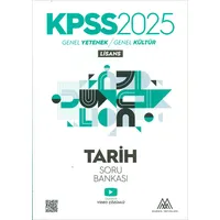 2025 KPSS Tarih Soru Bankası Marsis Yayınları
