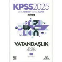 2025 KPSS Vatandaşlık Soru Bankası Marsis Yayınları