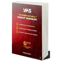 YKS - Tam İsabet Notlarla Edebiyat Denemeleri - Hüseyin Badekıl - Cinius Yayınları