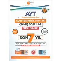 AYT Son 7 Yıl Tıpkı Basım Çıkmış Sorular A Yayınları