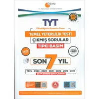 TYT Son 7 Yıl Tıpkı Basım Çıkmış Sorular A Yayınları