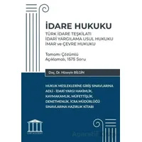 İdare Hukuku - Türk İdare Teşkilatı, İdari Yargılama Usul Hukuku, İmar ve Çevre Hukuku