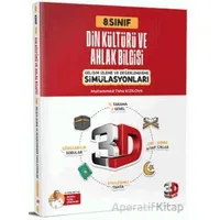 8.Sınıf Simülasyon Din Kültürü ve Ahlak Bilgisi 3D Yayınları