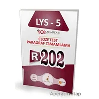 2017 İngilizce LYS-5 R202 Cloze Test Paragraf Tamamlama