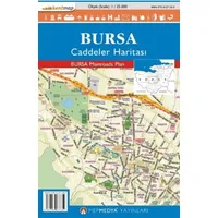 Bursa Caddeler Haritası - MepMedya Yayınları