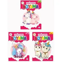 Unicorn Boyama Seti (3 Kitap) Dokuz Çocuk