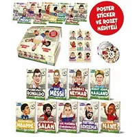 Efsane Futbolcular Kutulu Set (9 Kitap Takım) - Diego Roberto - Dokuz Çocuk