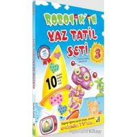3. Sınıf Robotikin Yaz Tatil Seti 2019 - Özen Eldem Börekçi - Damla Yayınevi